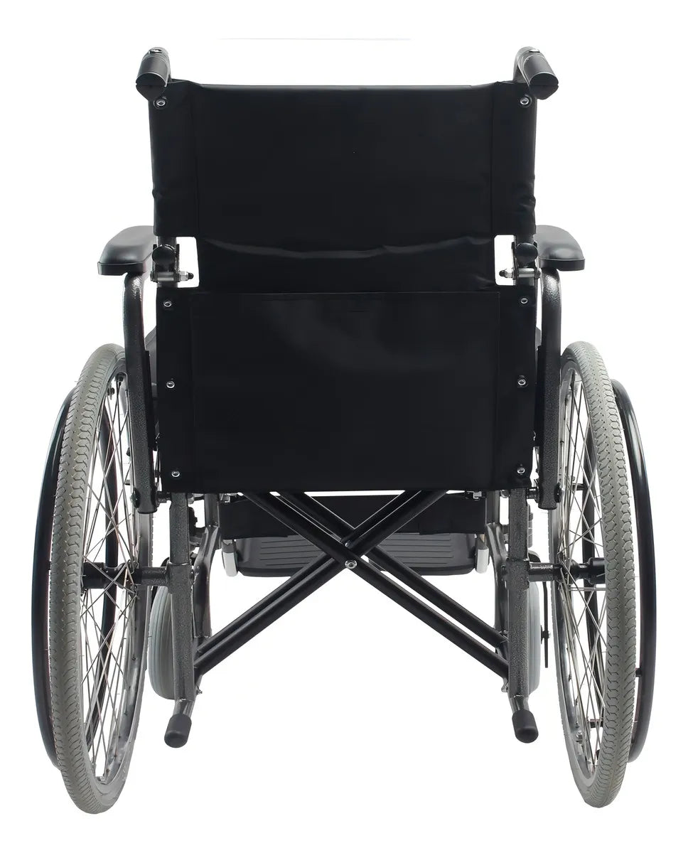 Cadeira de Rodas Aço Dobrável até 120 Kg Assento 46 cm D400 Dellamed (VALOR PROMOCIONAL)
