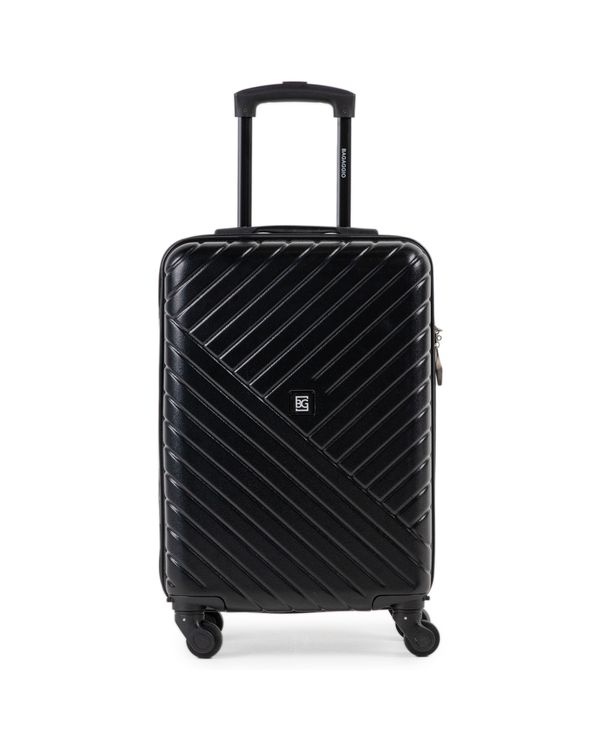 Conjunto de Malas ABS 4 Rodas Horizon Preta P, M, G