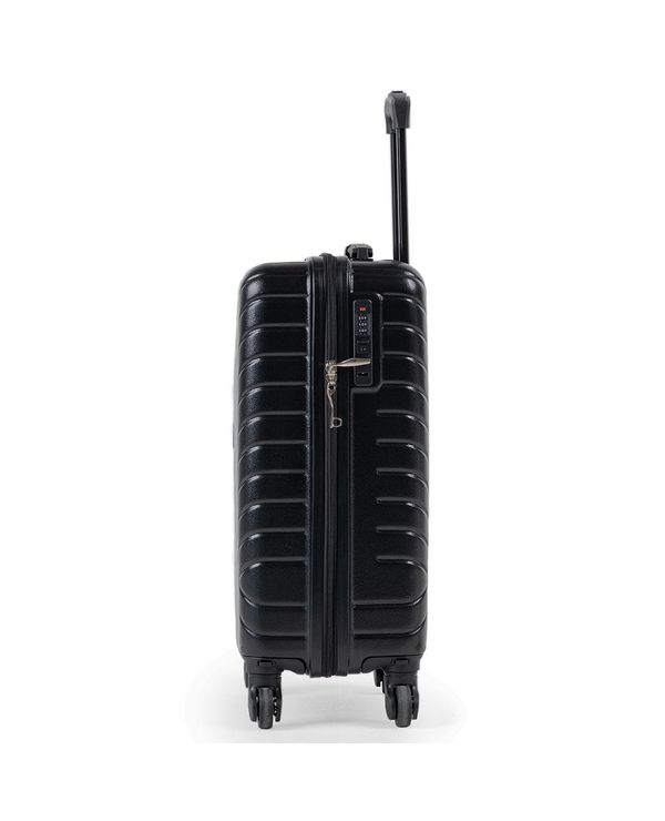 Conjunto de Malas ABS 4 Rodas Horizon Preta P, M, G