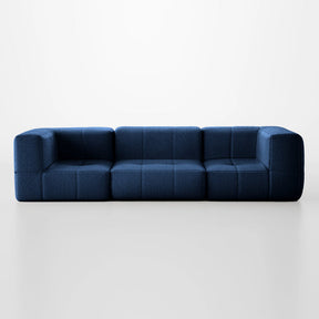 Sofá na Caixa Modular 3 Lugares em Bouclé Linho – Conforto premium, sem complicação! 🛋️📦