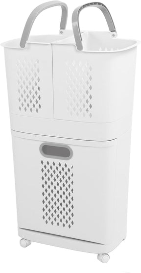 SmartBin Laundry™ – O Cesto Inteligente que Organiza com Estilo e Eficiência