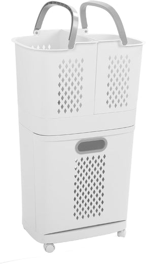 SmartBin Laundry™ – O Cesto Inteligente que Organiza com Estilo e Eficiência