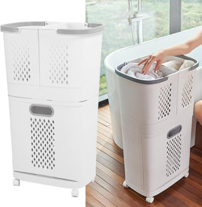 SmartBin Laundry™ – O Cesto Inteligente que Organiza com Estilo e Eficiência
