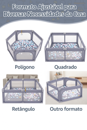 BabySafe PlayZone™ – Liberdade com Segurança Para o Seu Bebê