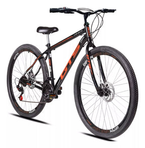 Bicicleta mountain bike GTS Feel Iron 21 Marchas Aro 29 tamanho do Quadro 17" - preto/verde