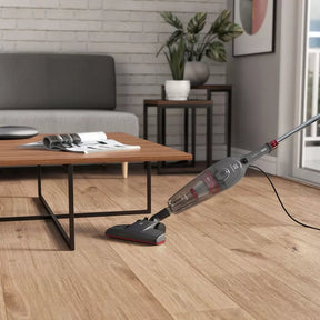 Aspirador pó vertical com fio portátil de mão 2 em 1 potente 1450W cabo 6m capacidade 1,6L filtro HEPA Electrolux STK15 Cinza Urban Grey