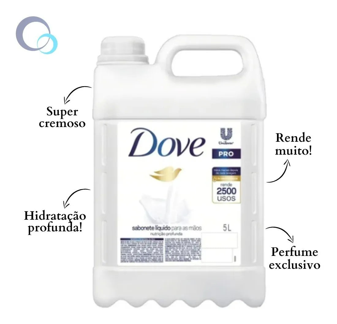 Dove Sabonete Liquido Original 5 Litros