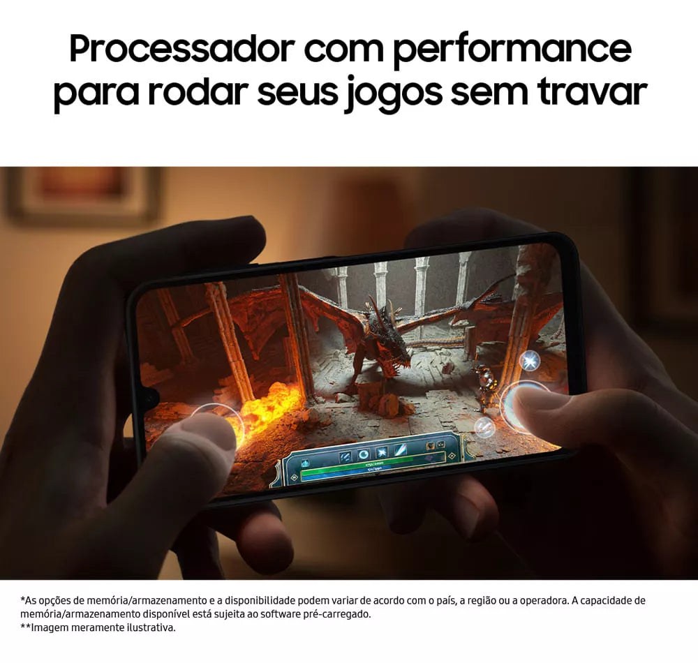 Celular Samsung Galaxy A16, 256gb + 8gb Ram, Câmera De Até 50mp, Tela 6.7 , Nfc, Ip54, Bateria 5000 Mah Preto