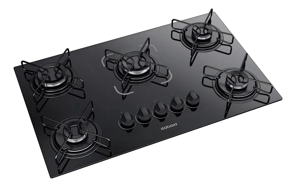 Cooktop Essencial 5 Bocas - Preto