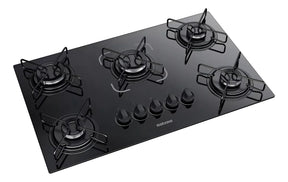 Cooktop Essencial 5 Bocas - Preto