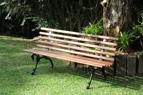 Tzp Madeira Praça & Jardim Tamandua 3 lugares 150x60cm cor castanho