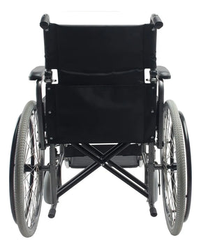 Cadeira de Rodas Aço Dobrável até 120 Kg Assento 46 cm D400 Dellamed (VALOR PROMOCIONAL)