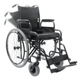 Cadeira de Rodas Aço Dobrável até 120 Kg Assento 46 cm D400 Dellamed (VALOR PROMOCIONAL)