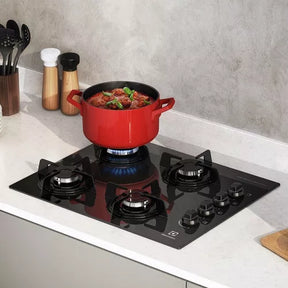 Cooktop A Gás 4 Bocas Electrolux (ke4gp) Cor Preto 127V/220V