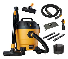 Aspirador De Pó e Água Wap Gtw 10 Compacto 1400w 10 Litros Amarelo/Preto 127v