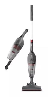 Aspirador pó vertical com fio portátil de mão 2 em 1 potente 1450W cabo 6m capacidade 1,6L filtro HEPA Electrolux STK15 Cinza Urban Grey
