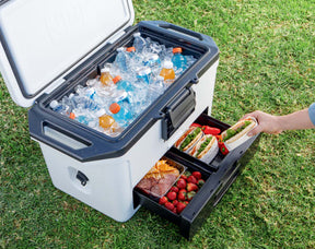 COOLVAULT MAX™ 47 LITROS (GANHE CARRINHO COM RODINHAS DE BRINDE)