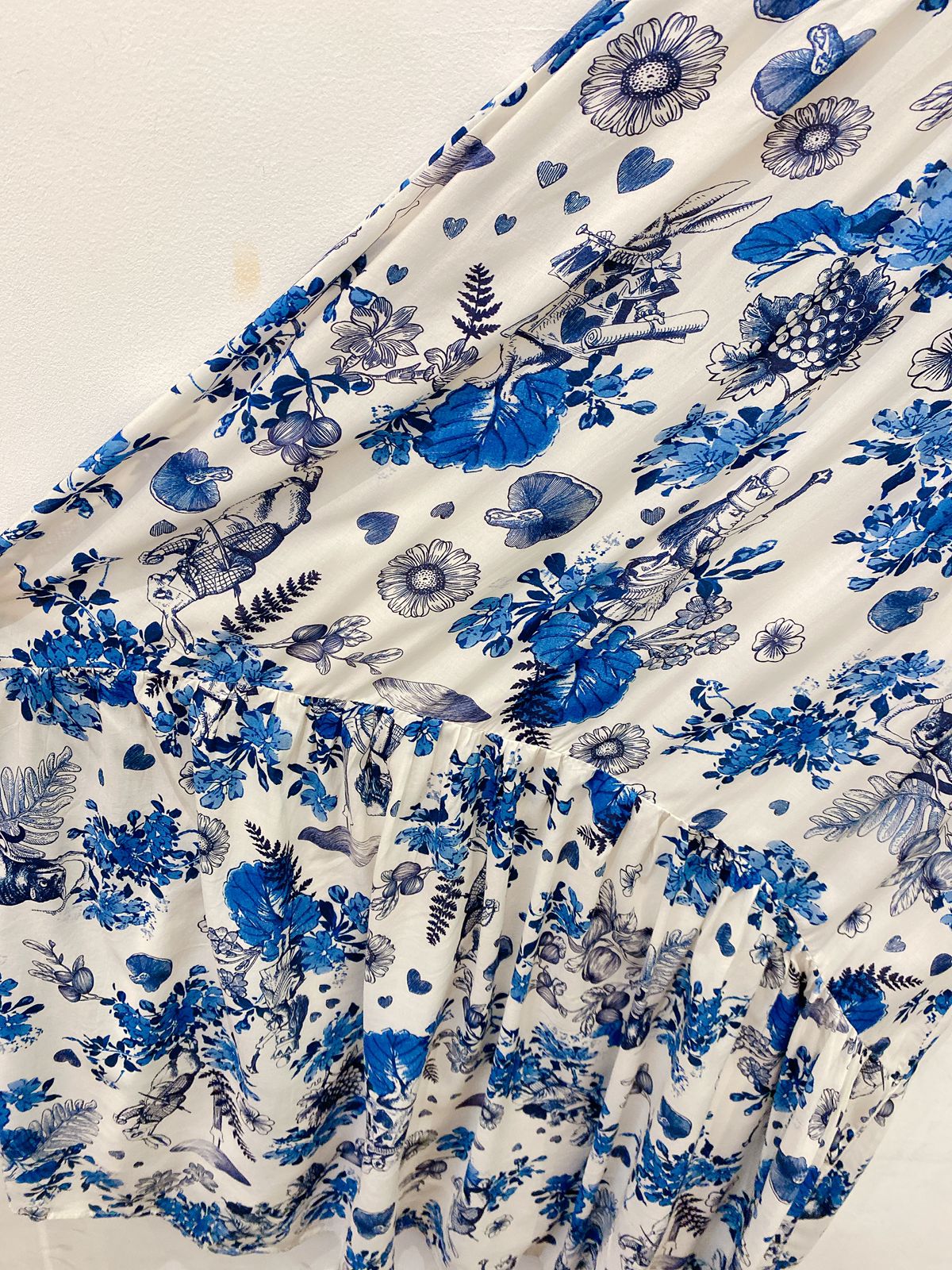 Vestido estampa azul Cantão M