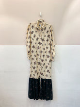 Vestido flores barra preta Renner P