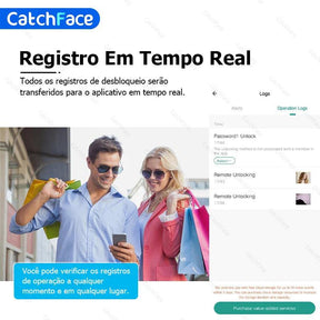 Fechadura inteligente com câmera