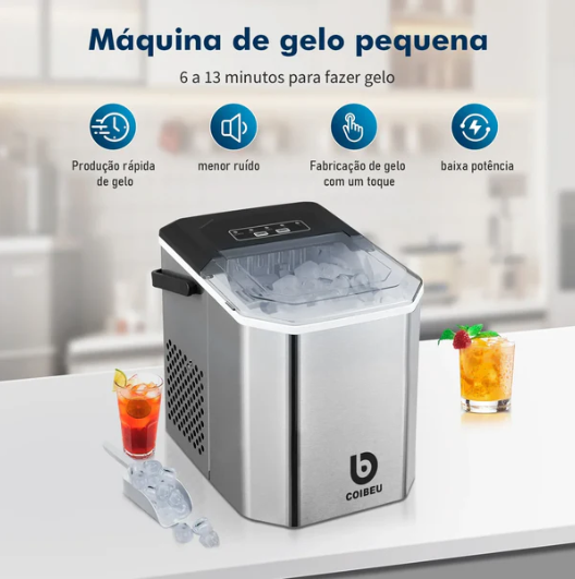 (LANÇAMENTO) IglooMax - Máquina de Gelo Portátil