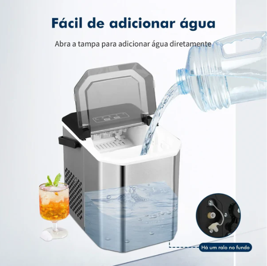 (LANÇAMENTO) IglooMax - Máquina de Gelo Portátil