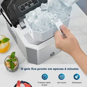 (LANÇAMENTO) IglooMax - Máquina de Gelo Portátil