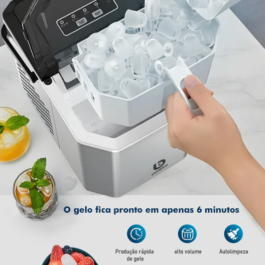 (LANÇAMENTO) IglooMax - Máquina de Gelo Portátil