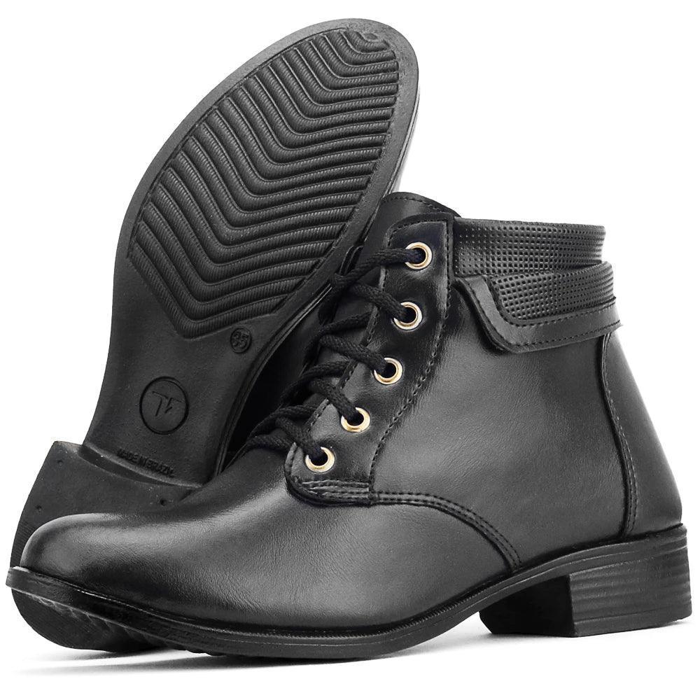 Coturno feminino