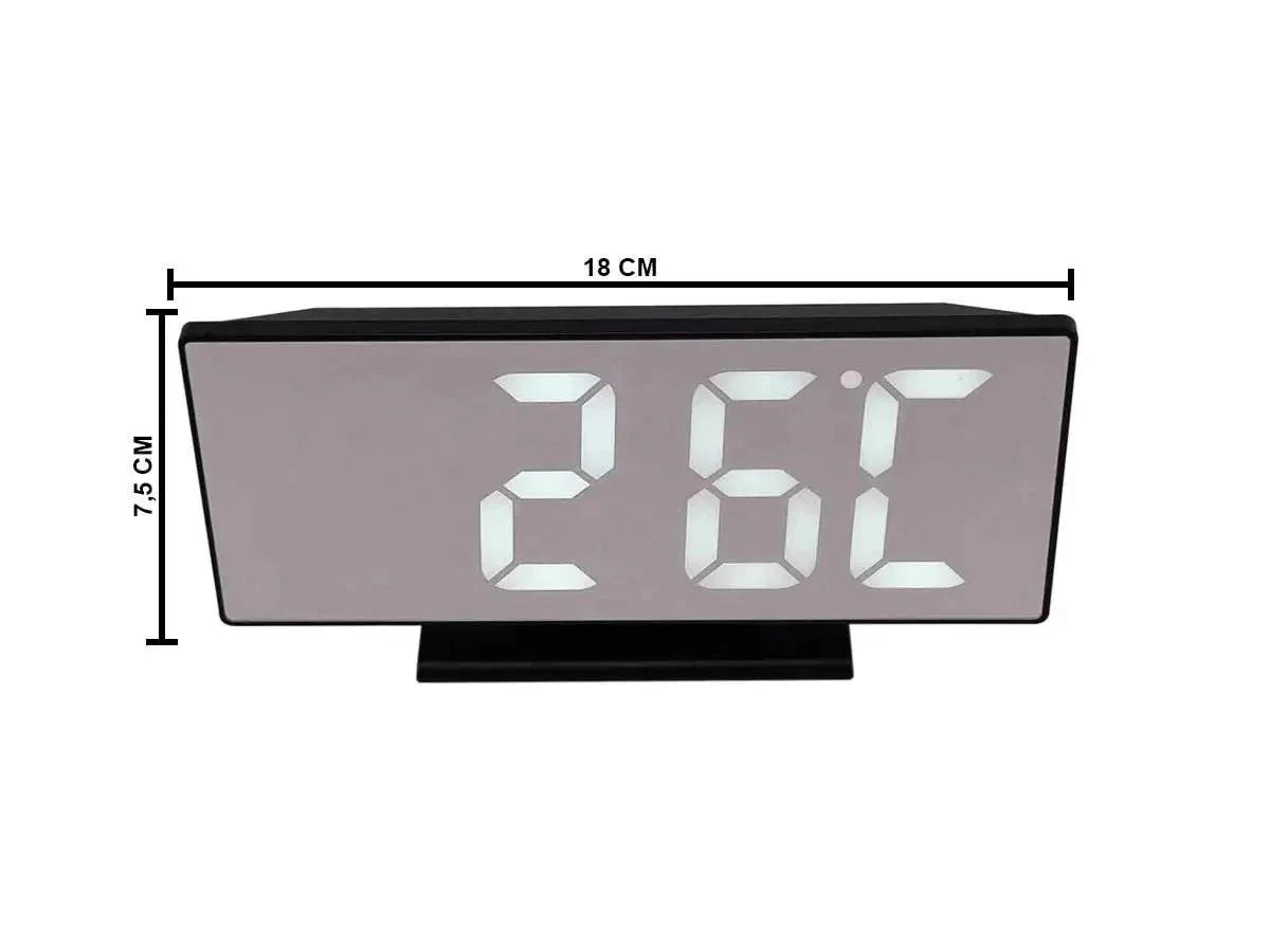 Relógio alarme digital