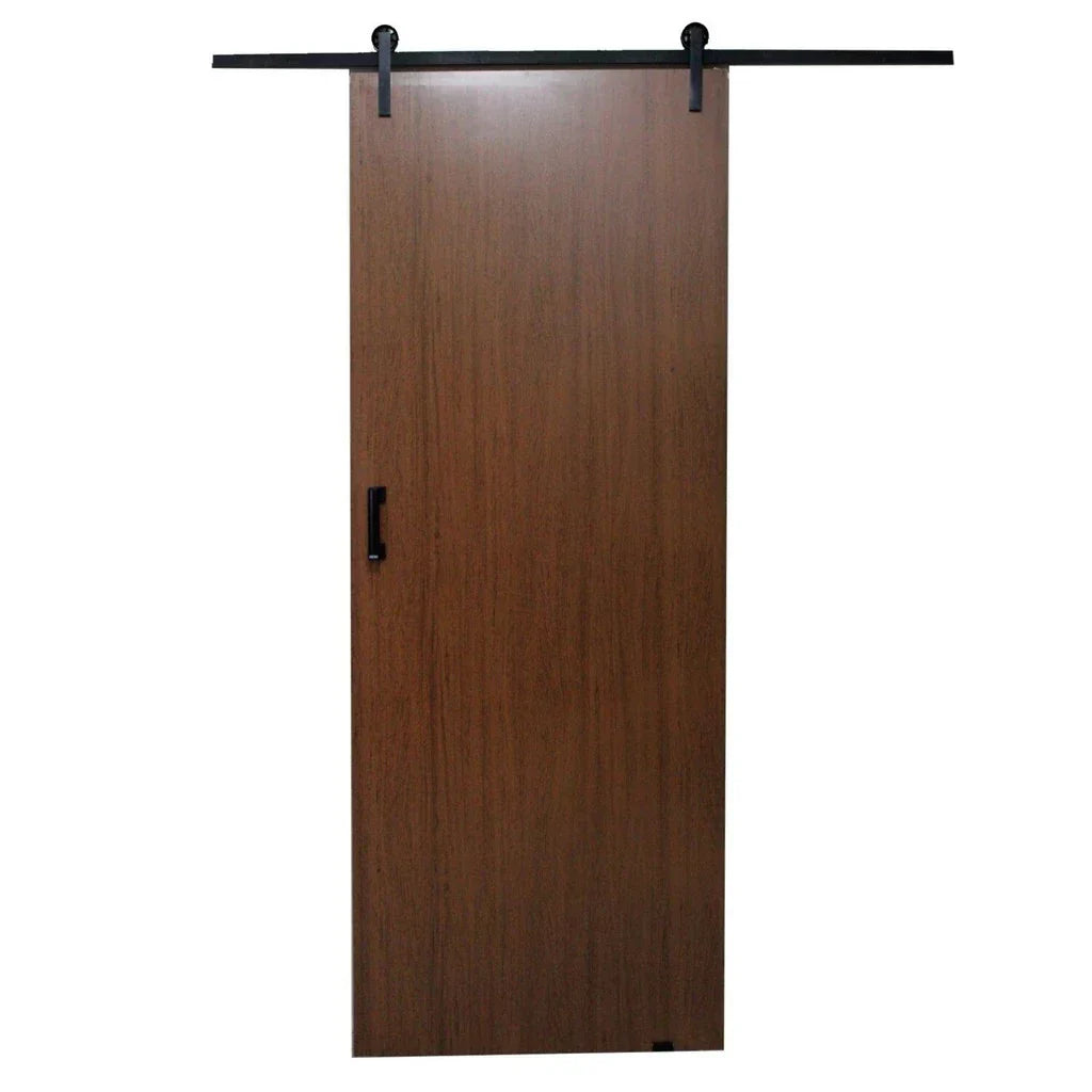 Porta de Madeira Celeiro Sobrepor MGM | Melamínica MDF Ultra - 215x90cm ou 80cm